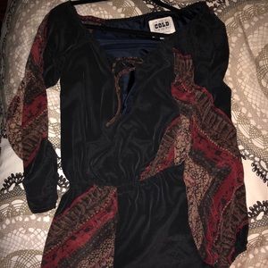 Stone cold fox romper